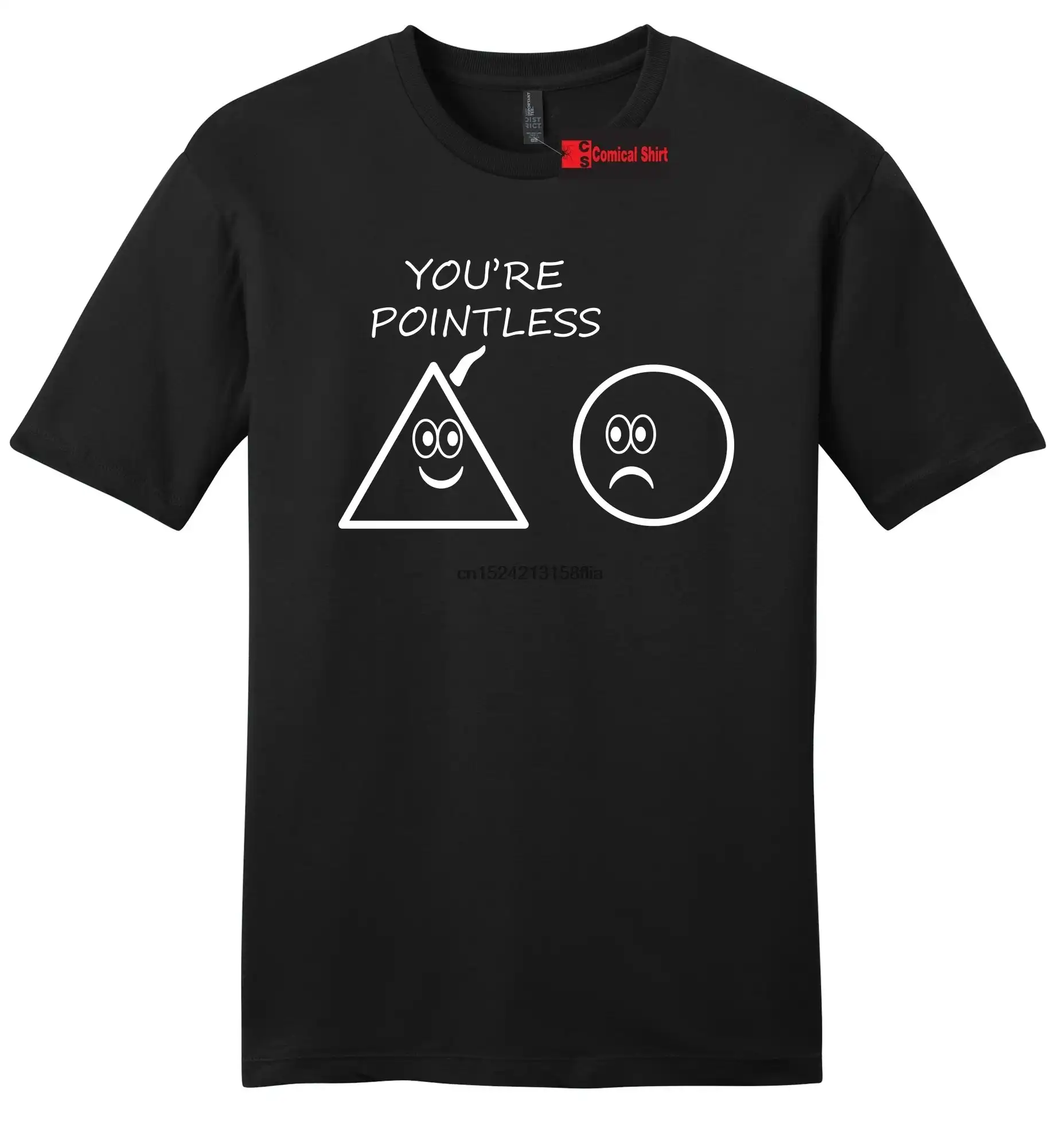 mens youre pointless math humor teacher gift soft tee