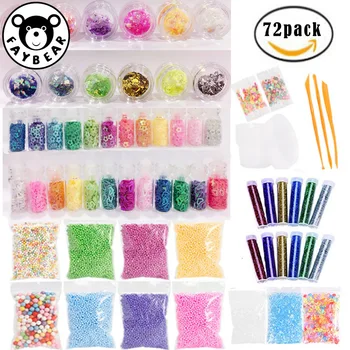 Kids DIY Handmade Foam Ball Slime Fluffy Polymer Clay Stuff Charm Fishbowl Beads Glitter Pearls Toys Girl Learning Education
Kids DIY Handmade Foam Ball Slime Fluffy Polymer Clay Stuff Charm Fishbowl Beads Glitter Pearls Toys Girl Learning Education