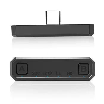 2020 New 2 In1 Bluetooth 5.0 Wireless Audio Adapter Or Type-C HD Transmitter For Nintendo Switch/Switch Lite/PS4 PC
2020 New 2 In1 Bluetooth 5.0 Wireless Audio Adapter Or Type-C HD Transmitter For Nintendo Switch/Switch Lite/PS4 PC