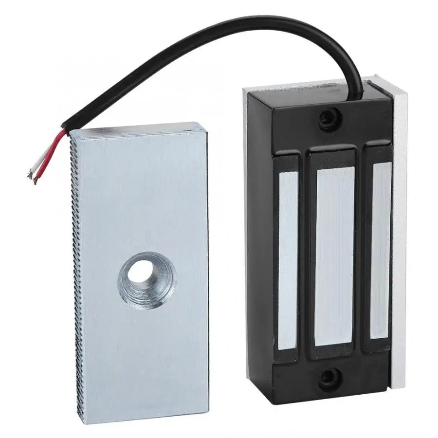 DC12V 60KG Linear Pull Electromagnetic Lock Electronic Magnetic Door Lock Power on Lock Hardware Tools
DC12V 60KG Linear Pull Electromagnetic Lock Electronic Magnetic Door Lock Power on Lock Hardware Tools