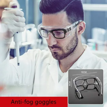 1Pcs Transparent Safety Goggles Anit-Splash Protective Glasses Dust-Proof Sand Lab Dental Eyewear Spectacles Protection
1Pcs Transparent Safety Goggles Anit-Splash Protective Glasses Dust-Proof Sand Lab Dental Eyewear Spectacles Protection