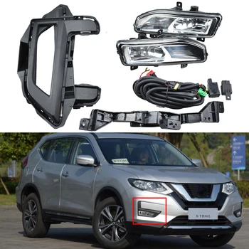 1pair Fog Light Lamps Kit & Combination wire Switch & Frame cover for Rogue X-Trail T32 x trail 2017 2018 2019 SAE
1pair Fog Light Lamps Kit & Combination wire Switch & Frame cover for Rogue X-Trail T32 x trail 2017 2018 2019 SAE