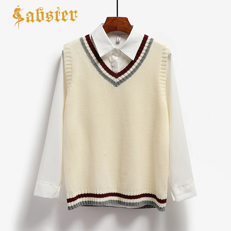 2019 New Spring Autumn Sweater Vest Women V-Neck Knitted Vest Female Casual Tank Tops Sleeveless Female Hot Sale XZ560
2019 New Spring Autumn Sweater Vest Women V-Neck Knitted Vest Female Casual Tank Tops Sleeveless Female Hot Sale XZ560