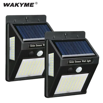WAKYME 100 LED Solar Lights for Garden Decoration Waterproof Wall Lamp Motion Sensor Floodlight Solar Power Home Lighting 
WAKYME 100 LED Solar Lights for Garden Decoration Waterproof Wall Lamp Motion Sensor Floodlight Solar Power Home Lighting