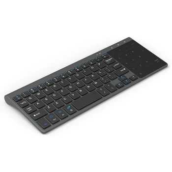 2.4GHz Ultrathin Wireless Keyboard USB Receiver 59 Keys Silent Button Keyboard with Touch Numeric Pad for Laptop PC
2.4GHz Ultrathin Wireless Keyboard USB Receiver 59 Keys Silent Button Keyboard with Touch Numeric Pad for Laptop PC