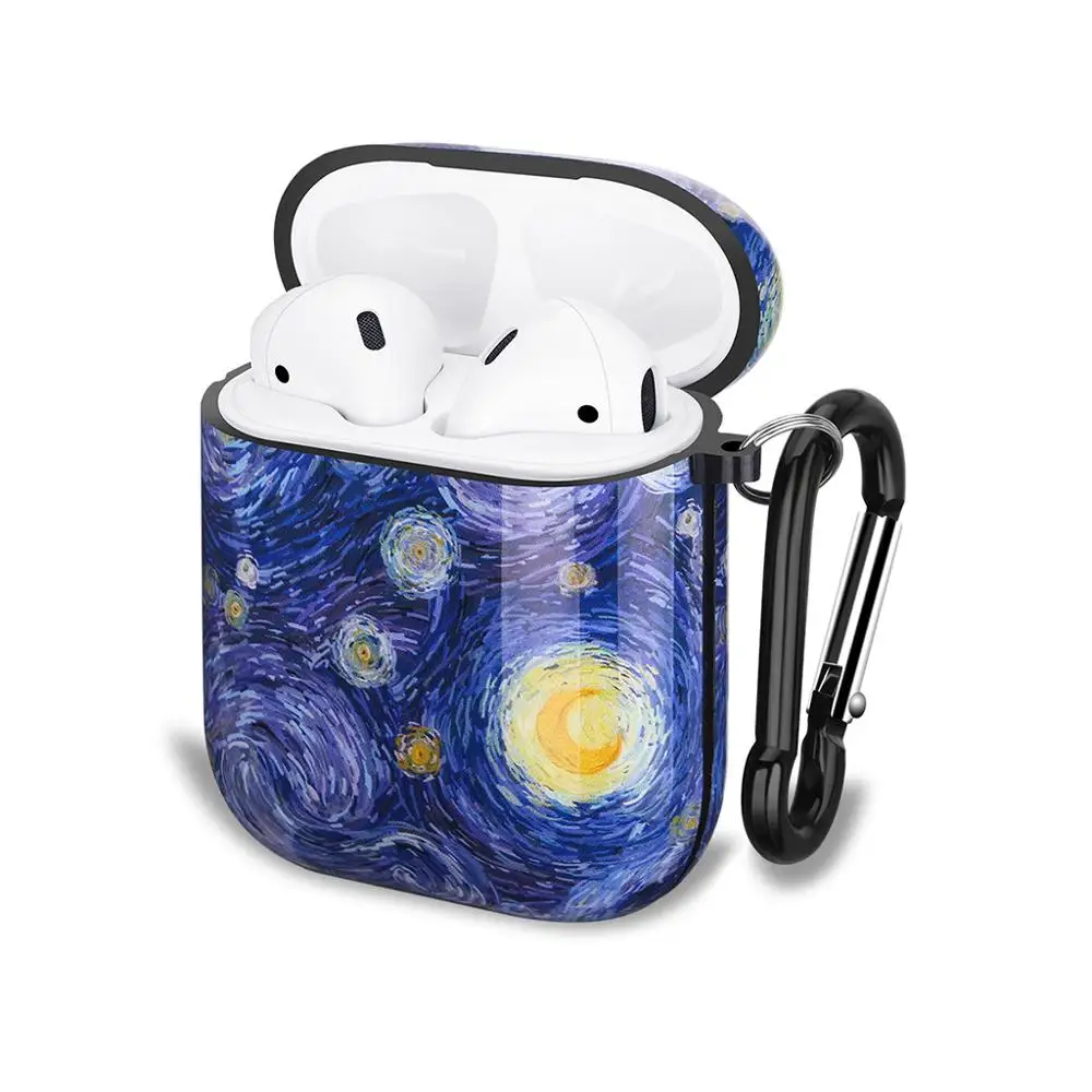 For Apple Airpods 1 2 airpods Charging Case Shockproof Carrying Protective TPU Cover Case Airpod Earphone - van gogh Painting
For Apple Airpods 1 2 airpods Charging Case Shockproof Carrying Protective TPU Cover Case Airpod Earphone - van gogh Painting
