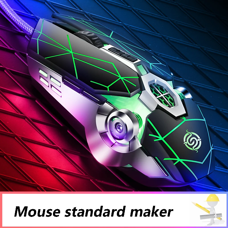 Wire Mouse Gaming Mouse Mute Backlit Mouse Mechanical Ergonomic Optical Computer Accessories Mouse for Computer for Pc Laptop
Wire Mouse Gaming Mouse Mute Backlit Mouse Mechanical Ergonomic Optical Computer Accessories Mouse for Computer for Pc Laptop