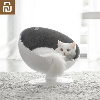 Youpin Rotating Interactive Cat Boss Cat Nest Fiber Lining Simple and Beautiful Comfortable Nest for Cat Boss 
Youpin Rotating Interactive Cat Boss Cat Nest Fiber Lining Simple and Beautiful Comfortable Nest for Cat Boss