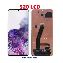 Original AMOLED S20 LCD For Samsung Galaxy S20 G980 G980F G980F/DS Touch Screen Digitizer S20 LCD Display Service Parts with Dot
Original AMOLED S20 LCD For Samsung Galaxy S20 G980 G980F G980F/DS Touch Screen Digitizer S20 LCD Display Service Parts with Dot