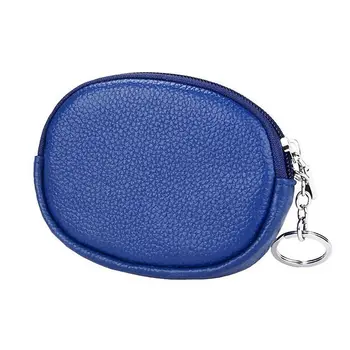 Womens Leather Mini Wallet Zip Around Coin Purse with Key Ring
Womens Leather Mini Wallet Zip Around Coin Purse with Key Ring