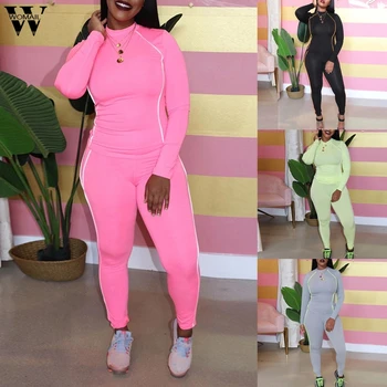 Womail Tracksuit Women Two Piece Suit Fitness Long Sleeve top +Pencil Pant Suit Sport Women Sportswear Tracksuit Active Wear 101 
Womail Tracksuit Women Two Piece Suit Fitness Long Sleeve top +Pencil Pant Suit Sport Women Sportswear Tracksuit Active Wear 101