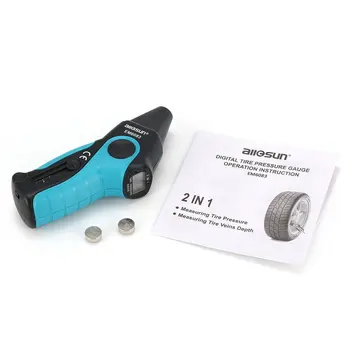 Allsun EM6083 Digital Tire Pressure Gauge Tester Handheld Meter LCD Display Manometer Barometers for Car Truck Motorcycle
Allsun EM6083 Digital Tire Pressure Gauge Tester Handheld Meter LCD Display Manometer Barometers for Car Truck Motorcycle