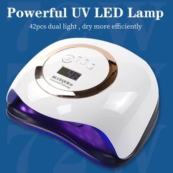 Nail Dryer Powerful UV LED Lamp for Nails Lamp For Curing All Gels Polish Varnish UV LED Lamp for Manicure Salon Nail Art Tools 
Nail Dryer Powerful UV LED Lamp for Nails Lamp For Curing All Gels Polish Varnish UV LED Lamp for Manicure Salon Nail Art Tools