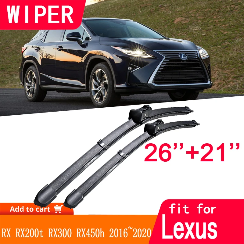 Автомобильные щетки стеклоочистителя для Lexus RX RX200t RX300 RX450h 2016 ~ 2020 2017 2018 2019 лобовое