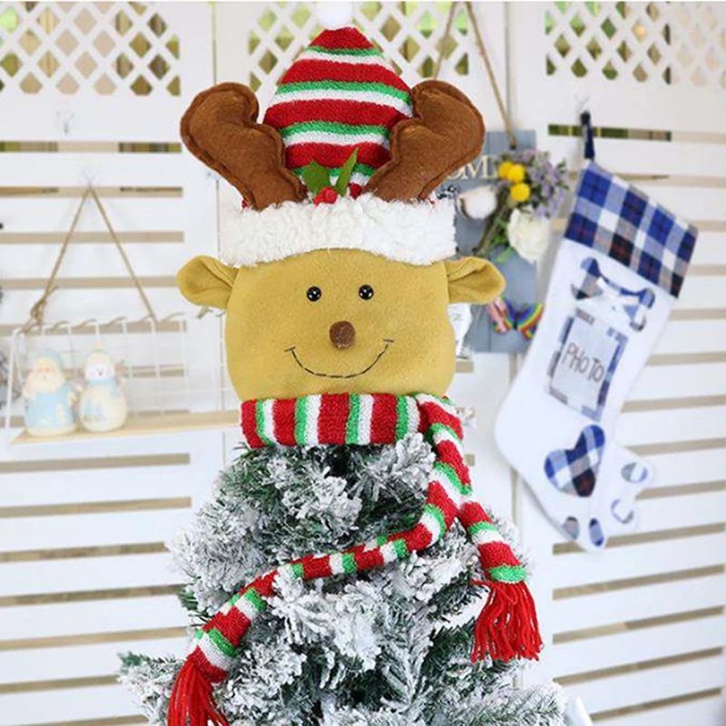 Christmas Tree Decor Doll Topper Snowman Santa Reindeer Felt Christmas Tree Hat Xmas Decorations
Christmas Tree Decor Doll Topper Snowman Santa Reindeer Felt Christmas Tree Hat Xmas Decorations