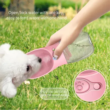 350ml Pet Dog Water Bottle For Small Large Dogs Travel Puppy Cat Drinking Bowl Outdoor Pet Water Dispenser Feeder Pet Product
350ml Pet Dog Water Bottle For Small Large Dogs Travel Puppy Cat Drinking Bowl Outdoor Pet Water Dispenser Feeder Pet Product
