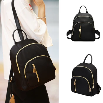 Fashion Women Girl Small Backpack Travel Zipper Closure Backpack Oxford Daypack Schoolbag Female Ladies School Gift
Fashion Women Girl Small Backpack Travel Zipper Closure Backpack Oxford Daypack Schoolbag Female Ladies School Gift