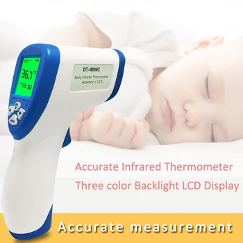 2020 Non-Contact IR Infrared Thermometer Digital Forehead Thermometer Body Temperature Tester Mini Ear Thermometer Tester
2020 Non-Contact IR Infrared Thermometer Digital Forehead Thermometer Body Temperature Tester Mini Ear Thermometer Tester