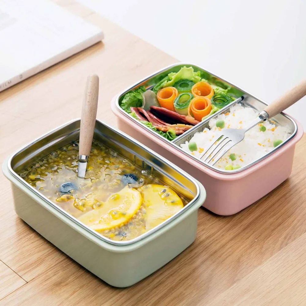 Stainless Steel Water Injection Insulation Lunch Box 1 Layer Portable Fruit Crisper Student Large Partition Thermos Lunch Box
Stainless Steel Water Injection Insulation Lunch Box 1 Layer Portable Fruit Crisper Student Large Partition Thermos Lunch Box