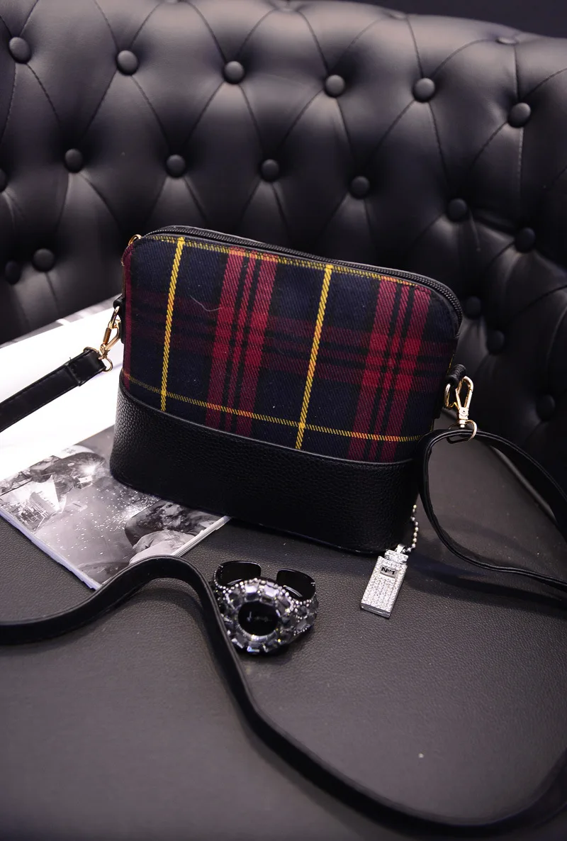 2015 Summer New Style Plaid Shell Bag Single Room Oblique Bag WOMEN'S Fashion Handbag Casual Plaid WOMEN'S Bag Special Offer
2015 Summer New Style Plaid Shell Bag Single Room Oblique Bag WOMEN'S Fashion Handbag Casual Plaid WOMEN'S Bag Special Offer