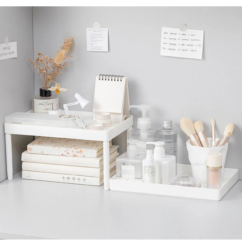 2 Layers Desktop Storage Rack Stationery Organizer Dormitory Transformation Rack Storage Shelf Desk Organizer Office Supplies
2 Layers Desktop Storage Rack Stationery Organizer Dormitory Transformation Rack Storage Shelf Desk Organizer Office Supplies