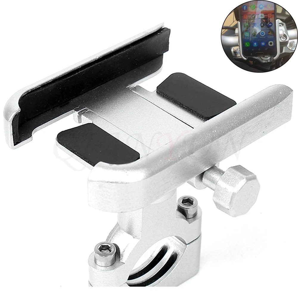 Universal Aluminum Motorcycle Phone Mount Adjustable Anti Shake Metal Bike Phone Holder For Hyosung GT650R GT 650R GT250R GT650S 
Universal Aluminum Motorcycle Phone Mount Adjustable Anti Shake Metal Bike Phone Holder For Hyosung GT650R GT 650R GT250R GT650S