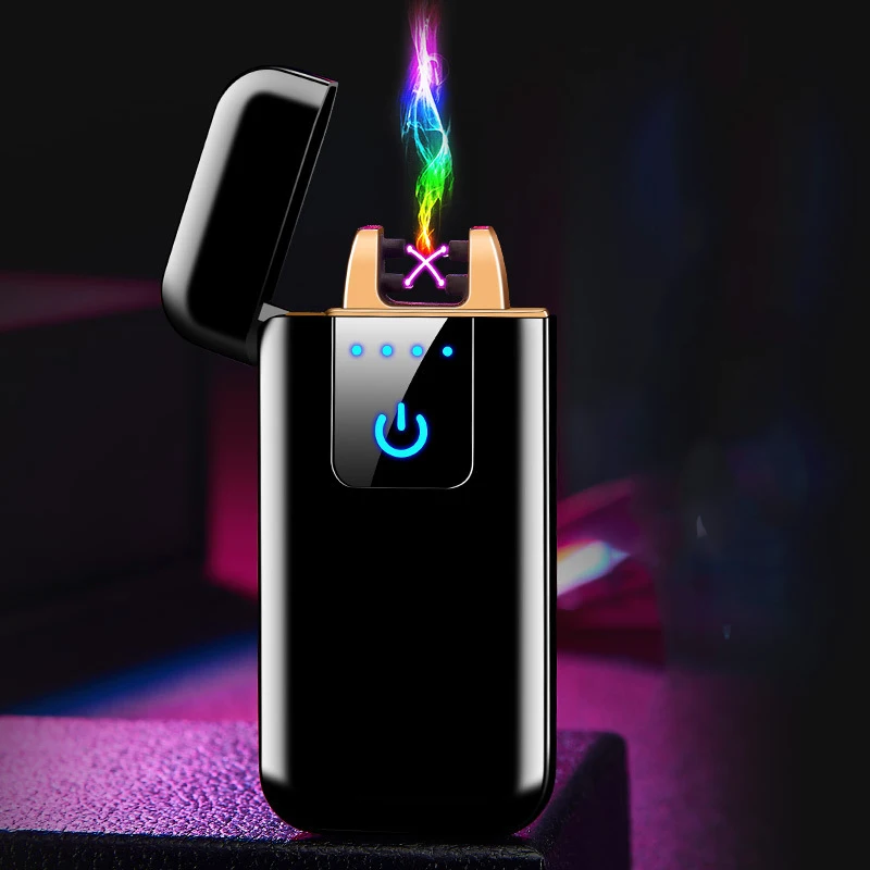 Touch Screen Induction Ignition Dual Arc Windproof and Flameless USB Fast Charge Cigarette Lighter Gadgets for Men Technology
Touch Screen Induction Ignition Dual Arc Windproof and Flameless USB Fast Charge Cigarette Lighter Gadgets for Men Technology