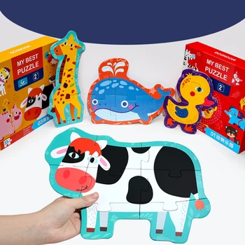 Animals Cognitive Puzzle Animal Montessori Cognitive Card Infant Educational Toys Puzzles For Children Baby Gift
Animals Cognitive Puzzle Animal Montessori Cognitive Card Infant Educational Toys Puzzles For Children Baby Gift