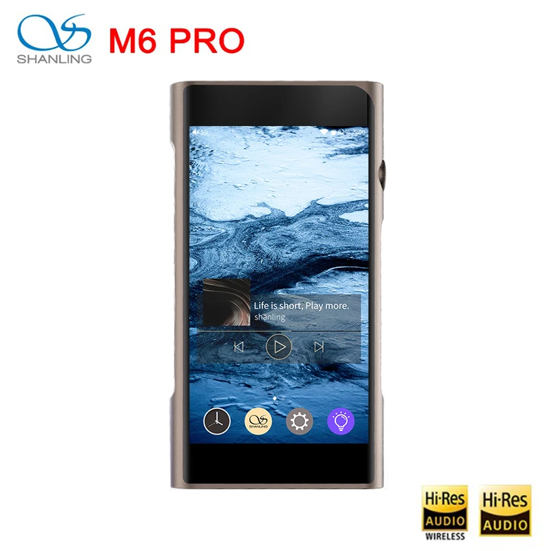 Shanling M6 PRO HiFi Music Player Dual AK4497EQ Bluetooth Balanced Output Portable MP3 Player USB DAC PCM 32bit/768kHz DSD256
Shanling M6 PRO HiFi Music Player Dual AK4497EQ Bluetooth Balanced Output Portable MP3 Player USB DAC PCM 32bit/768kHz DSD256