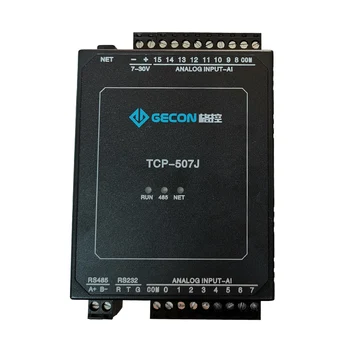 16AI analog input 4-20mA 0-10V Ethernet RTU module 0.1% precision ADC acquisition transmission
16AI analog input 4-20mA 0-10V Ethernet RTU module 0.1% precision ADC acquisition transmission