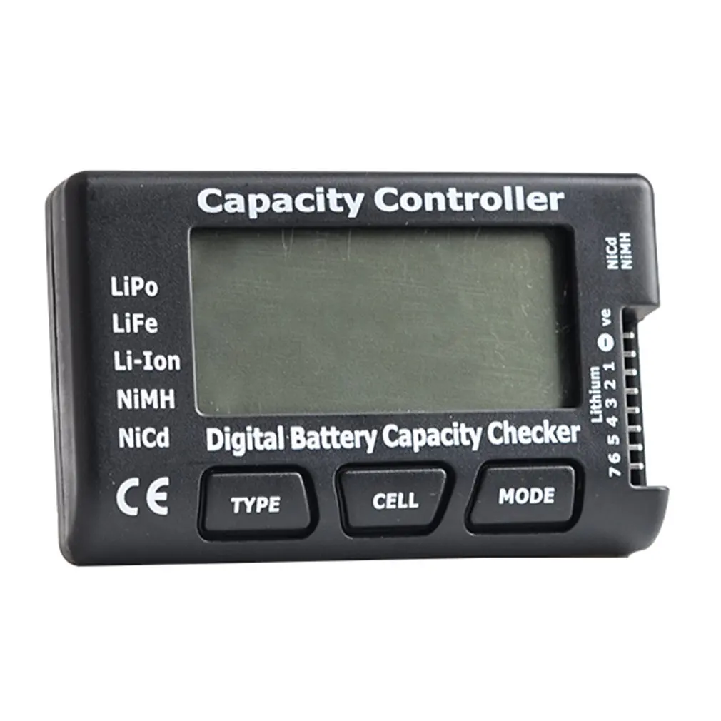 RC CellMeter-7 Digital Battery Capacity Checker LiPo LiFe Li-ion Nicd NiMH Battery Voltage Tester Checking CellMeter7
RC CellMeter-7 Digital Battery Capacity Checker LiPo LiFe Li-ion Nicd NiMH Battery Voltage Tester Checking CellMeter7
