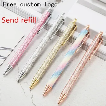 Metal Push Ballpoint Pen Creative Gift Ballpoint Pen Promotional Advertising Signature Pen Custom LOGO Name
Metal Push Ballpoint Pen Creative Gift Ballpoint Pen Promotional Advertising Signature Pen Custom LOGO Name