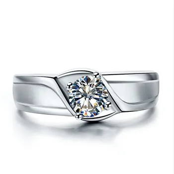 0.5Ct 5MM Round Cut D-E Moissanite Diamond Ring Test Positive as Real Diamond 925 Sterling Silver Rings Best Gift
0.5Ct 5MM Round Cut D-E Moissanite Diamond Ring Test Positive as Real Diamond 925 Sterling Silver Rings Best Gift