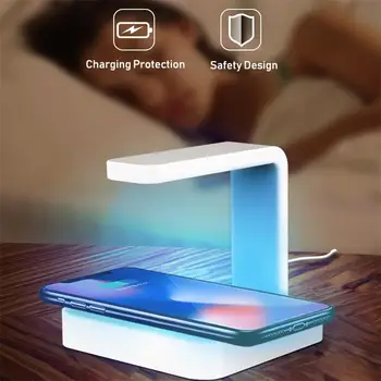 5W Mobile phone wireless charging UV sterilizer For Mask Phone Ultraviolet Light Sterilizer Box Health Tool UV Disinfection Box
5W Mobile phone wireless charging UV sterilizer For Mask Phone Ultraviolet Light Sterilizer Box Health Tool UV Disinfection Box