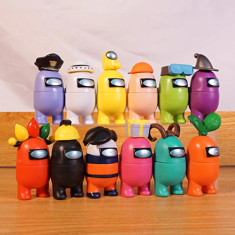 Hot Game Among PVC Action Figures Model Toys Computer Desktop Dolls For Children Gifts Hot Game Among PVC Action Figures Model Toys Computer Desktop Dolls For Children Gifts