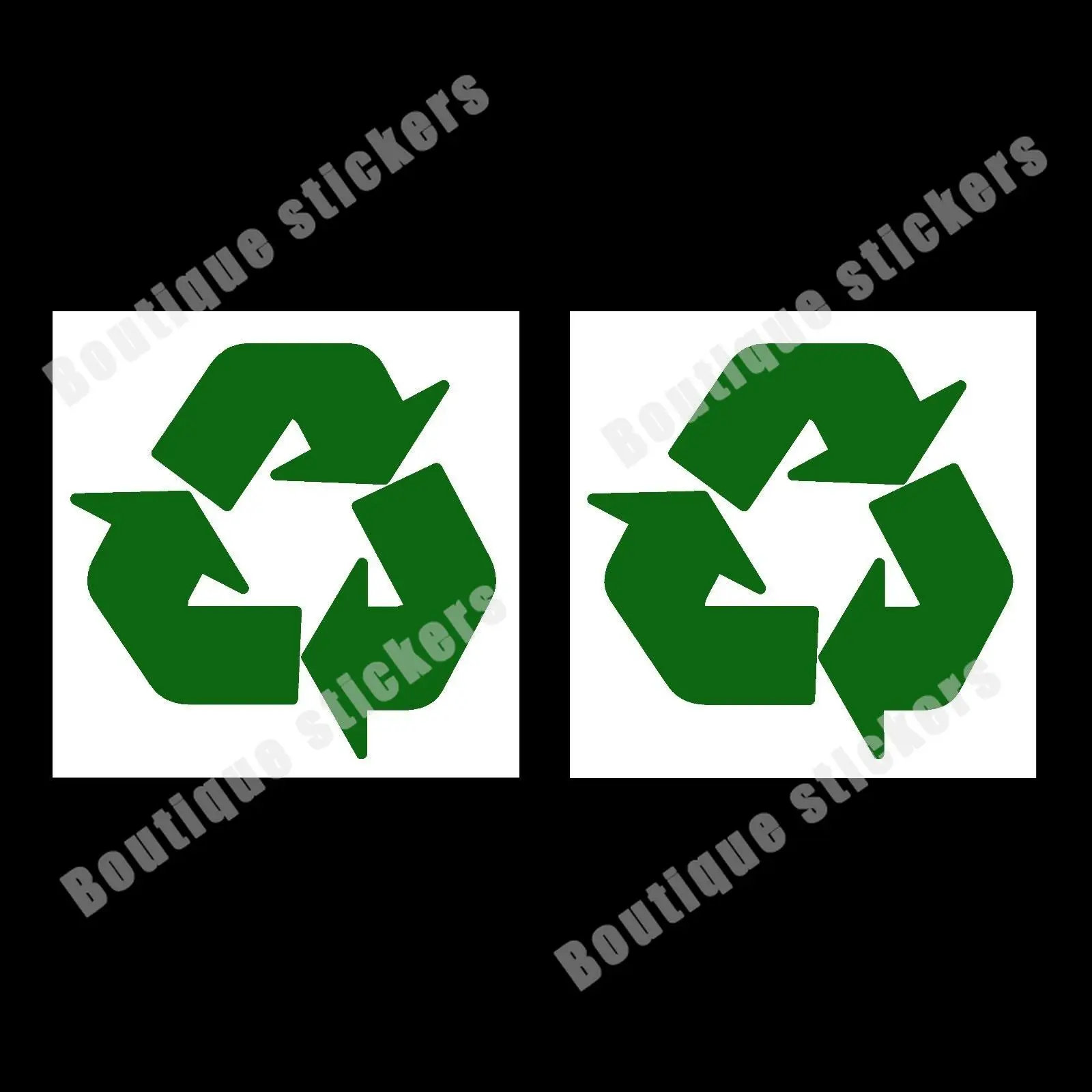 2 X Recycle Recycling Stickers Logo Symbol Vinyl Bin Enviroment Suitable for Offices and Public Places
2 X Recycle Recycling Stickers Logo Symbol Vinyl Bin Enviroment Suitable for Offices and Public Places