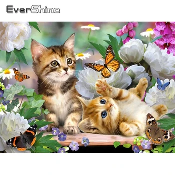 EverShine 5D DIY Diamond Painting Animals Picture Of Rhinestones Diamond Embroidery Full Display Cat Diamond Mosaic Home Decor
EverShine 5D DIY Diamond Painting Animals Picture Of Rhinestones Diamond Embroidery Full Display Cat Diamond Mosaic Home Decor
