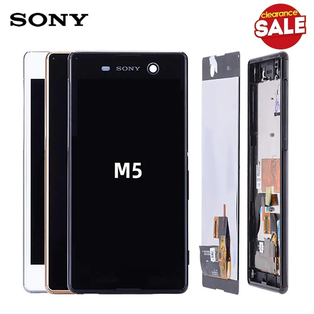 For Sony Xperia M5 LCD Display + Touch Screen + Frame Digitizer Assembly E5603 E5606 E5653 For SONY M5 LCD Replacement Parts
For Sony Xperia M5 LCD Display + Touch Screen + Frame Digitizer Assembly E5603 E5606 E5653 For SONY M5 LCD Replacement Parts