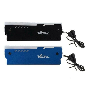 2PCS Desktop Memory RAM RGB Heatsink Cooler Shell RGB Aluminum Cooling Vest for DIY PC Game DDR DDR3 DDR4
2PCS Desktop Memory RAM RGB Heatsink Cooler Shell RGB Aluminum Cooling Vest for DIY PC Game DDR DDR3 DDR4
