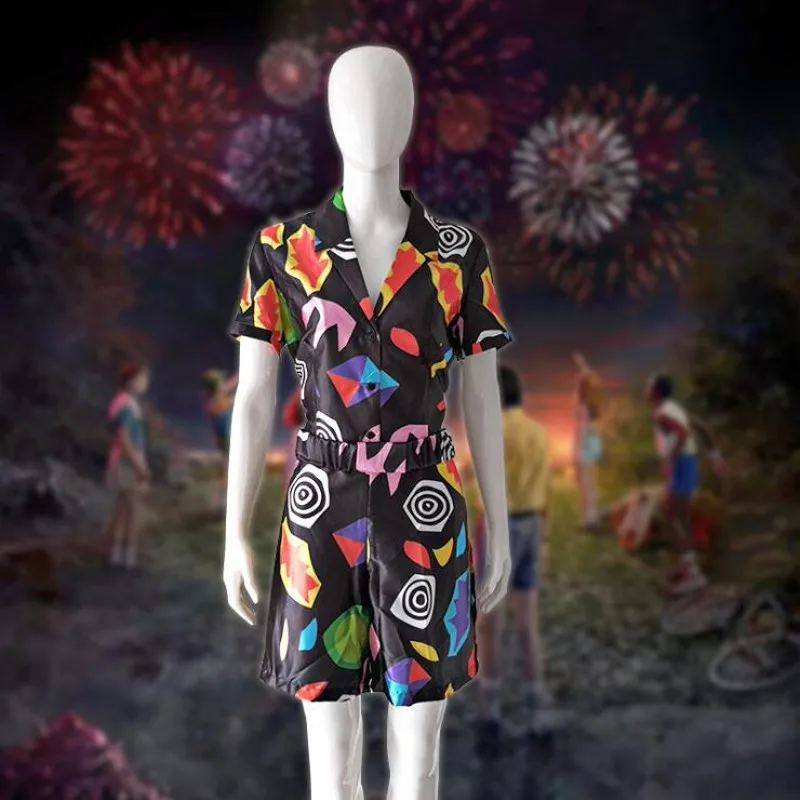 Stranger Things Season 3 Eleven 11 Cosplay Costume Romper Suit Women Playsuit
Stranger Things Season 3 Eleven 11 Cosplay Costume Romper Suit Women Playsuit