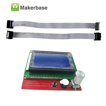 3D printer display LCD12864 full Graphic smart controller Reprap Ramps1.4 LCD high quality excellent durability/stability
3D printer display LCD12864 full Graphic smart controller Reprap Ramps1.4 LCD high quality excellent durability/stability
