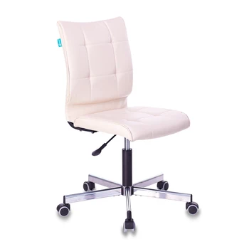 Armchair bureaucrat ch-330m/beige, on wheels, artificial leather, beige