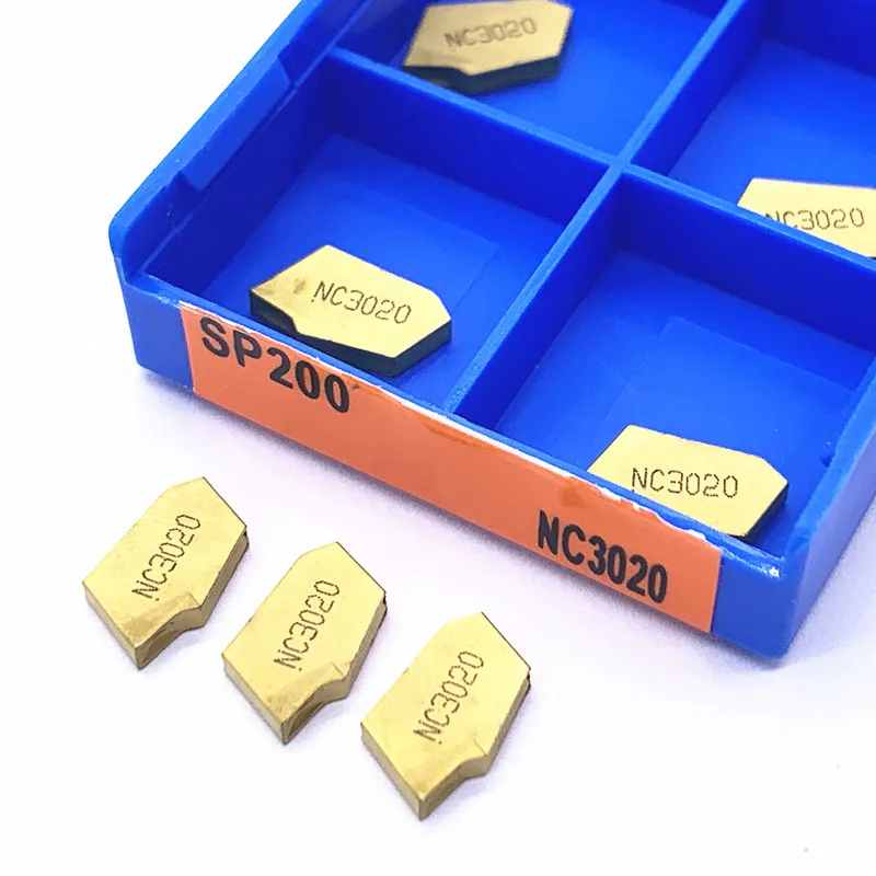 10PCS High Quality SP200 NC3030 NC3020 PC9030 high quality carbide blade metal turning tool and slotting tool
10PCS High Quality SP200 NC3030 NC3020 PC9030 high quality carbide blade metal turning tool and slotting tool