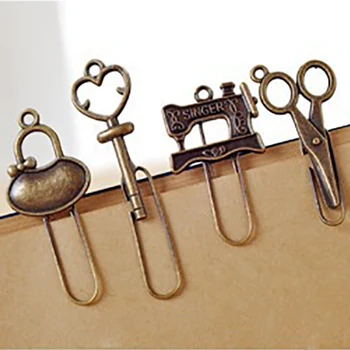 Retro Metal Bookmark Bronze Paper Clip Page Clip Stationery School Office Materials Retro Stationery Metal Bookmark Random Style 
Retro Metal Bookmark Bronze Paper Clip Page Clip Stationery School Office Materials Retro Stationery Metal Bookmark Random Style