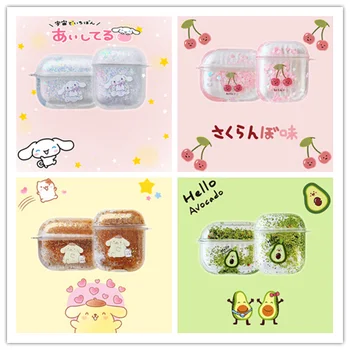 3D Liquid Earphone Case for Apple Airpods Case Glitter Quicksand Cover for Air pods Case Headphone Earpods Cover Bling Strap
3D Liquid Earphone Case for Apple Airpods Case Glitter Quicksand Cover for Air pods Case Headphone Earpods Cover Bling Strap