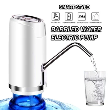 DC5V 4W Smart Water Pump Wireless Rechargeable Electric Dispenser with Quantitative Function Water Pump White
DC5V 4W Smart Water Pump Wireless Rechargeable Electric Dispenser with Quantitative Function Water Pump White