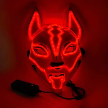 Led Fox Mask Neon Line Halloween Mask Sound Induction Mask Controller Flash with Music
Led Fox Mask Neon Line Halloween Mask Sound Induction Mask Controller Flash with Music