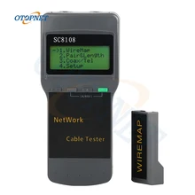 LAN Phone Cable Tester Meter SC8108 Portable LCD Network Tester Meter With LCD Display RJ45 Cat5e Cat6 UTP
LAN Phone Cable Tester Meter SC8108 Portable LCD Network Tester Meter With LCD Display RJ45 Cat5e Cat6 UTP