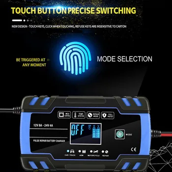 12V 24V British Regulatory Multifunctional Smart Battery Charger Universal Charger Repair Type Charger For Motorcycle Car Truck
12V 24V British Regulatory Multifunctional Smart Battery Charger Universal Charger Repair Type Charger For Motorcycle Car Truck