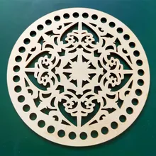 Wooden Base With Carved Pattern for Crocheting Basket with Openwork Top/Lid DIY Basket with Circle Wooden Base Basket Bottom
Wooden Base With Carved Pattern for Crocheting Basket with Openwork Top/Lid DIY Basket with Circle Wooden Base Basket Bottom